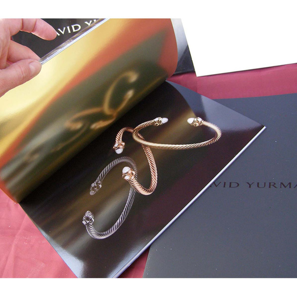 NEW (2) David Yurman 2015 Holiday Glossy Look Books SET OF 2 BOOKS - Picture 6 of 8